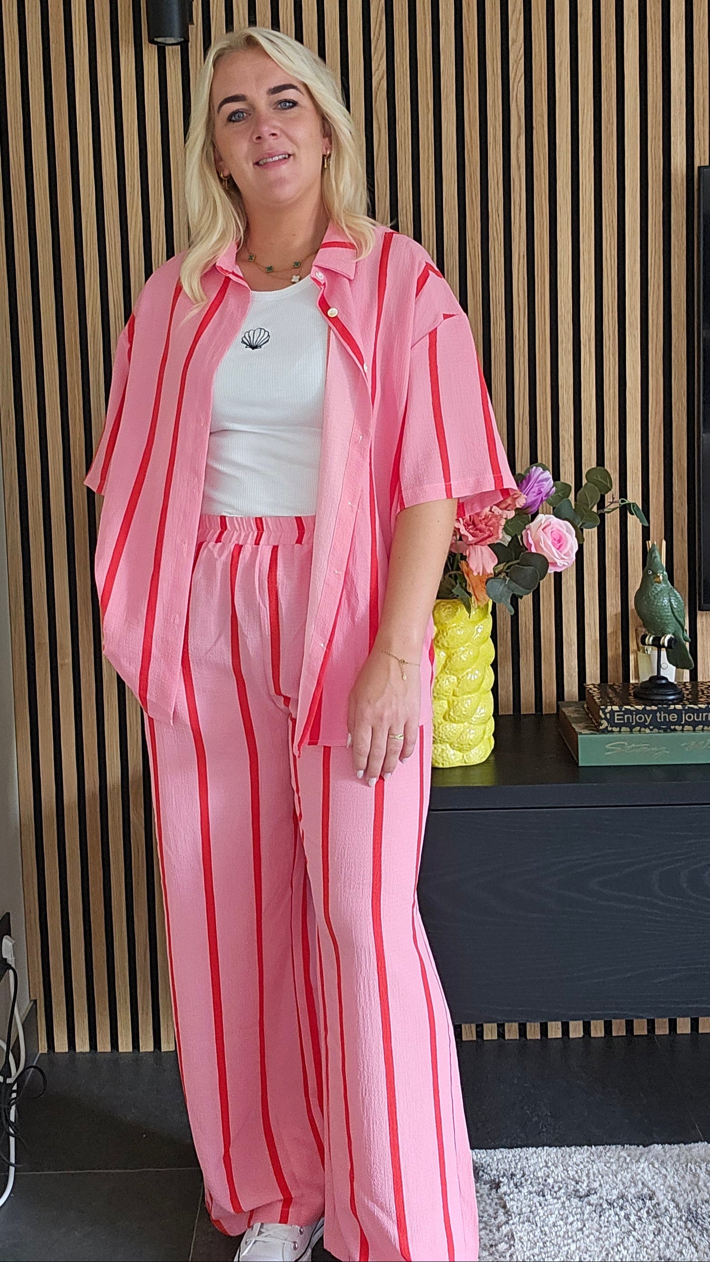 Streep set- roze
