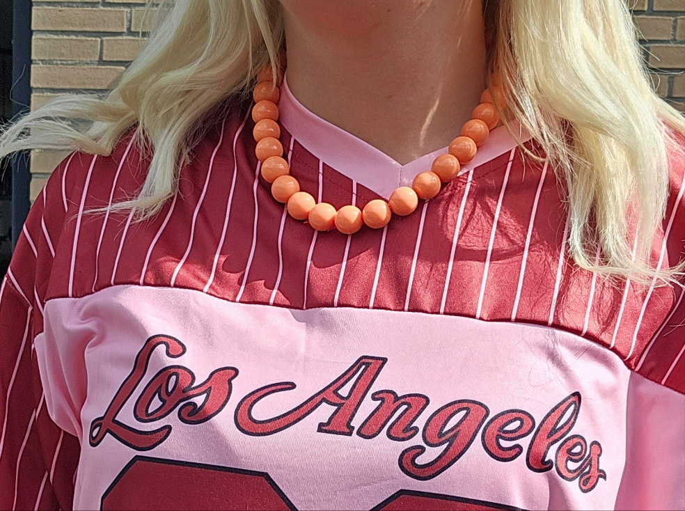 Kralenketting - oranje