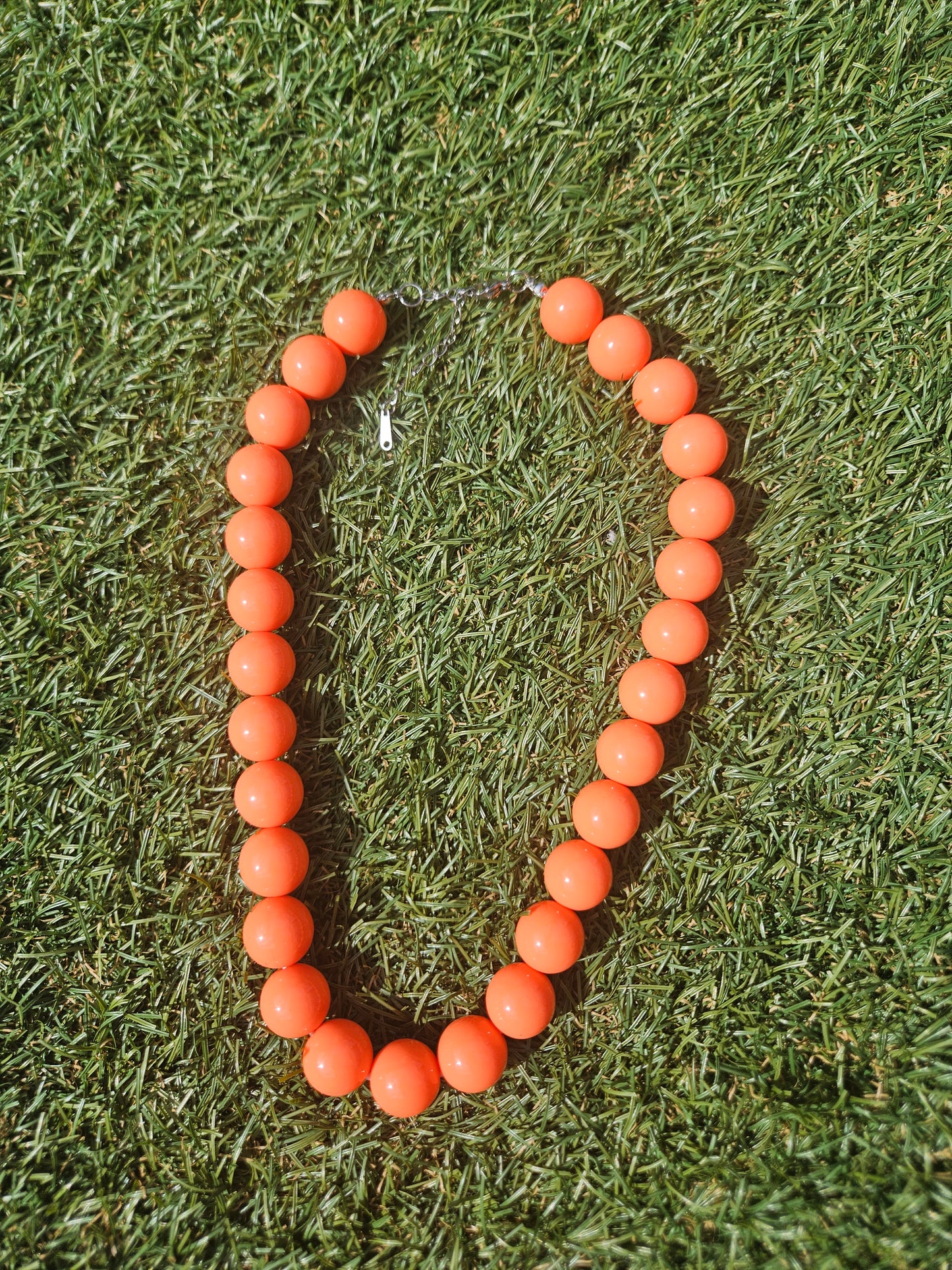 Kralenketting - oranje
