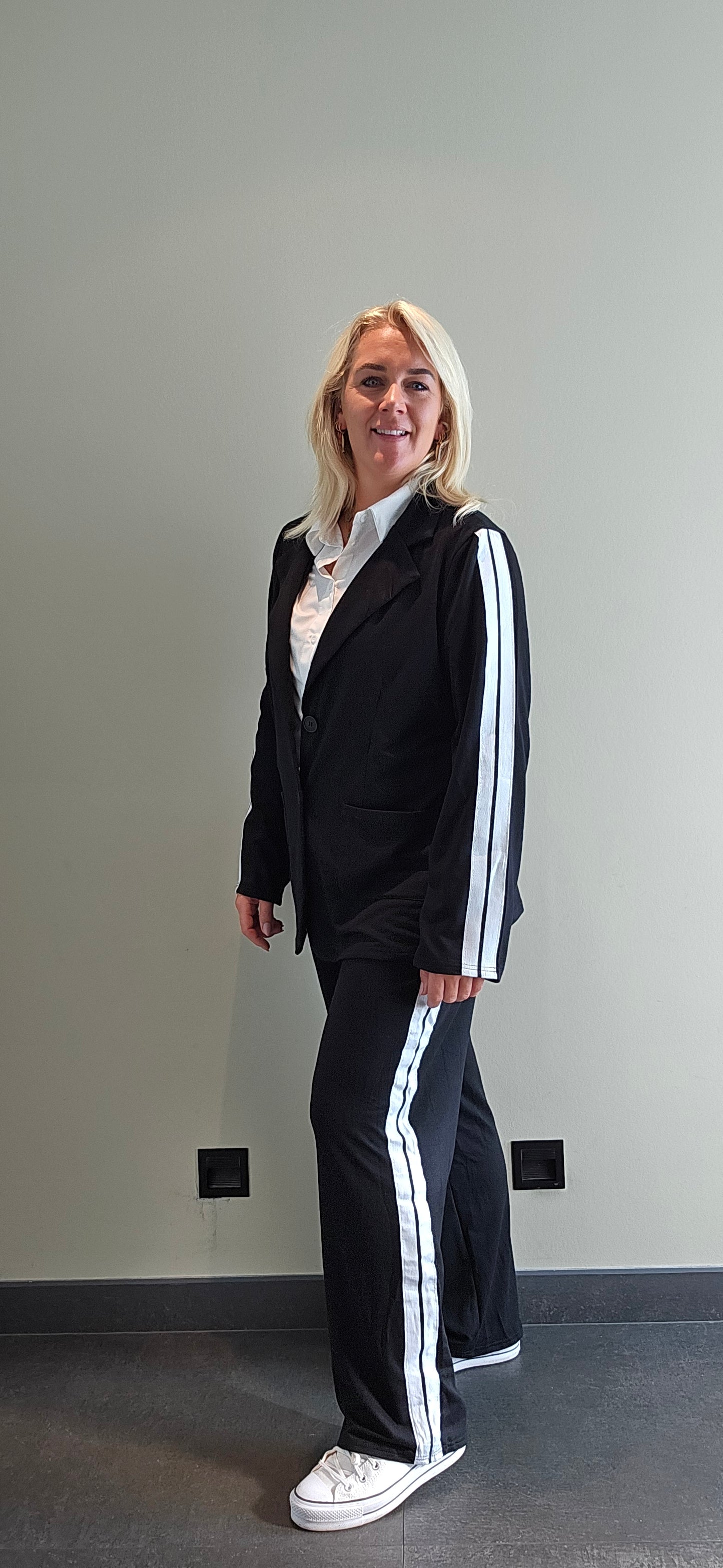 2 delig pak Zwart/wit