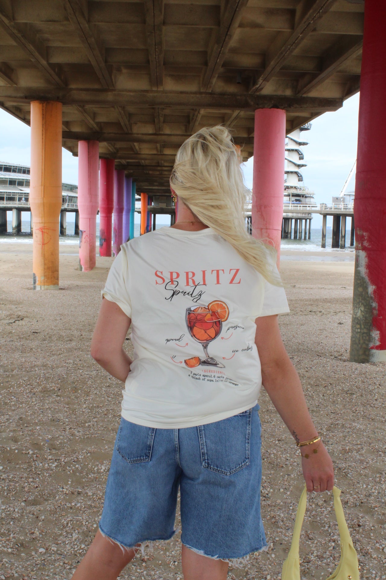 Spritz tee- off white