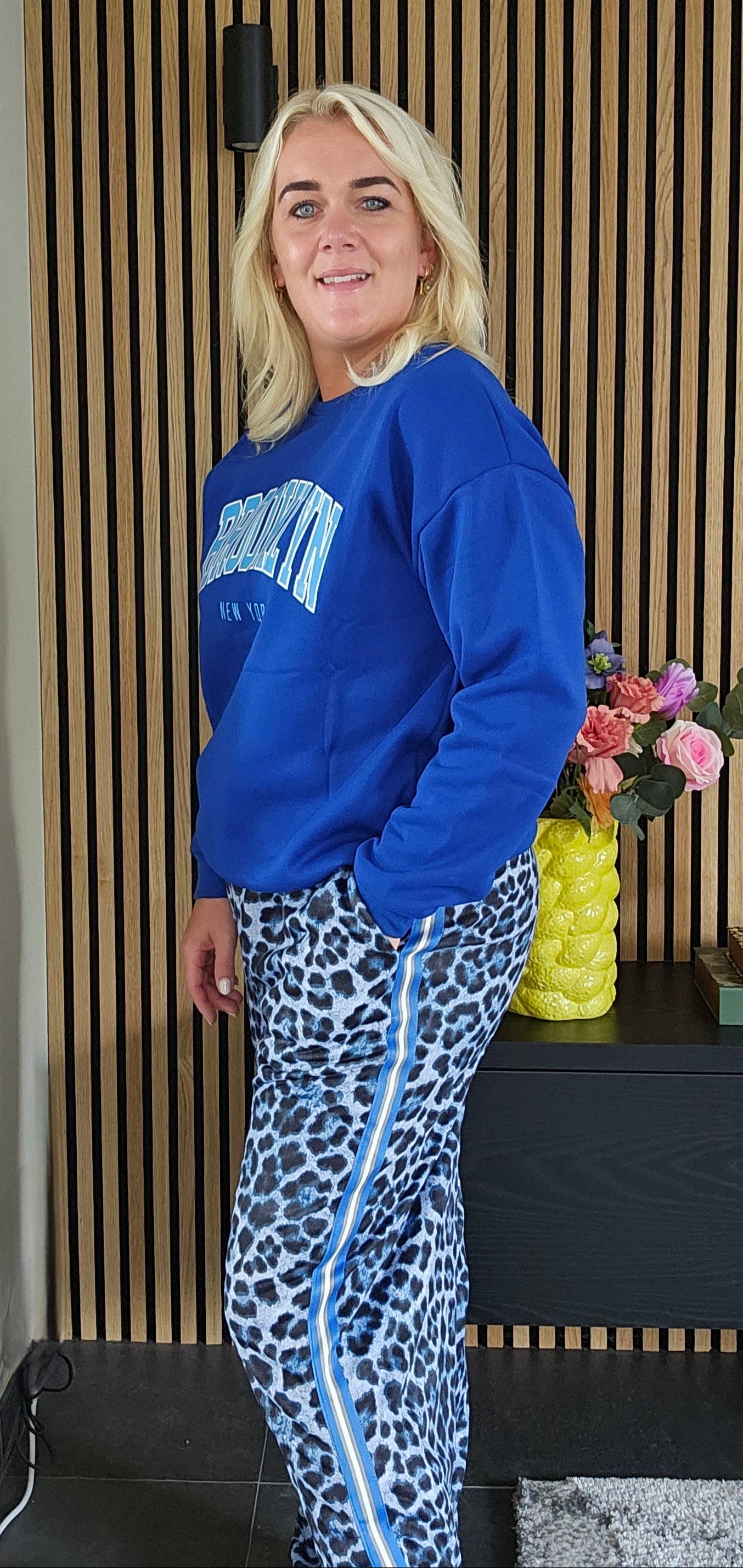 Panterbroek- blauw