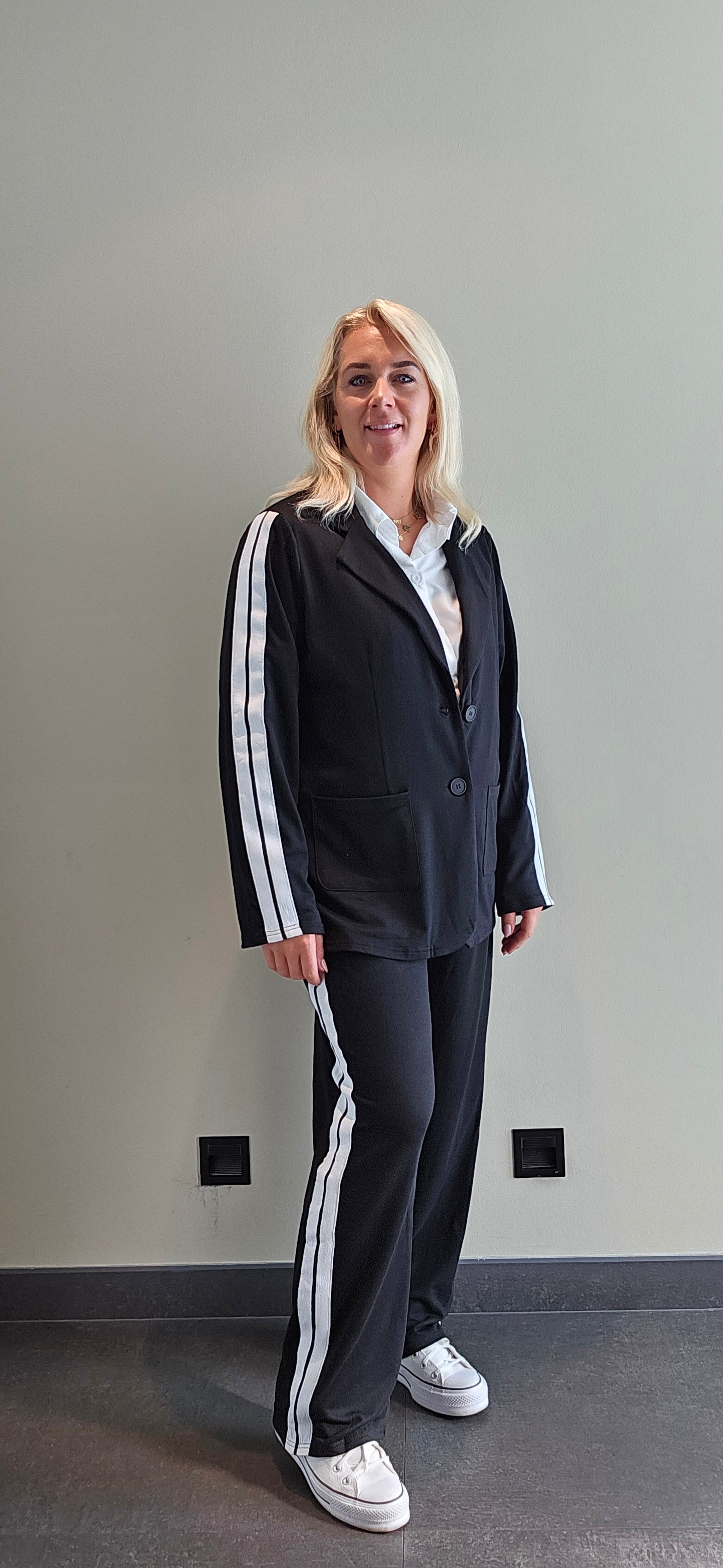 2 delig pak Zwart/wit